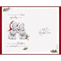 Lovely Husband Handmade Me to You Bear Christmas Card Extra Image 1 Preview